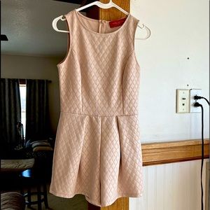 Akira romper size L (runs small) cream color